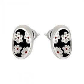 Tuğrul Altın T003483 Altın Çiçek Küpe