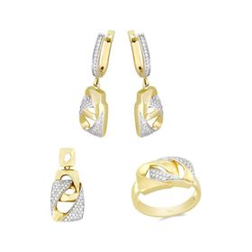 Tuğrul Altın T004555-T021484-T021483​​​ Altın Üçlü Set ​