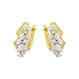 Tuğrul Altın T004582 Altın Küpe