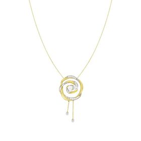 Tuğrul Altın T005083 Altın Spiral Kolye