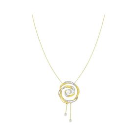 Tuğrul Altın T005083 Altın Spiral Kolye