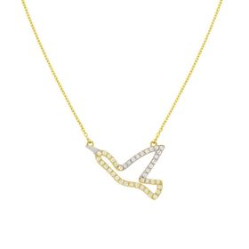 Tuğrul Altın T006499 Altın Kuş Kolye