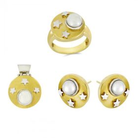 Tuğrul Altın T007522 Altın İnci Set