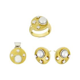 Tuğrul Altın T007522 Altın İnci Set