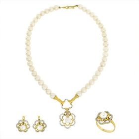 Tuğrul Altın T007579 Altın İnci Set