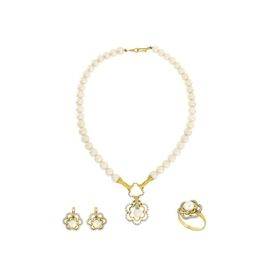 Tuğrul Altın T007579 Altın İnci Set