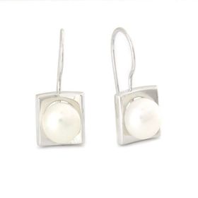Tuğrul Altın T007604 Altın İnci Küpe