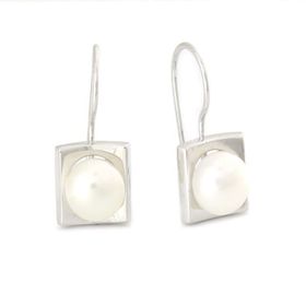 Tuğrul Altın T007604 Altın İnci Küpe