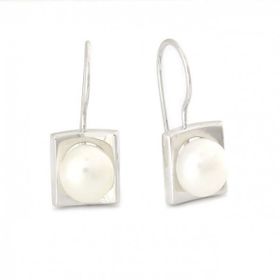 Tuğrul Altın T007604 Altın İnci Küpe