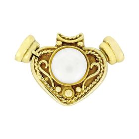 Tuğrul Altın T007696 Altın İncili Klips