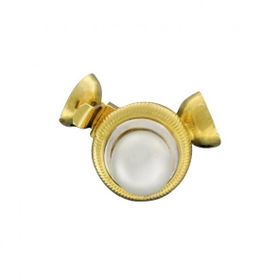 Tuğrul Altın T007704 Altın İncili Klips