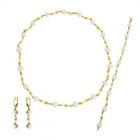 Tuğrul Altın T007851 Altın İnci Set