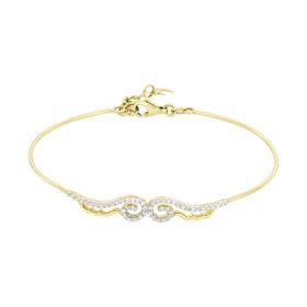 Tuğrul Altın T008200 Taşlı Altın Bileklik