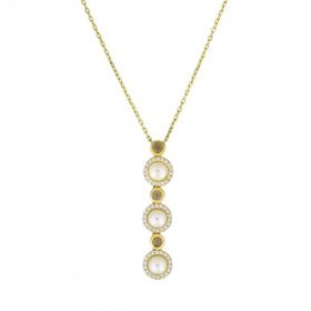 Tuğrul Altın T010548 Altın İnci Kolye