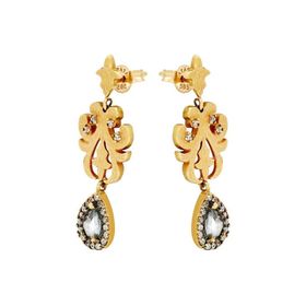 Tuğrul Altın T011193 Altın Küpe