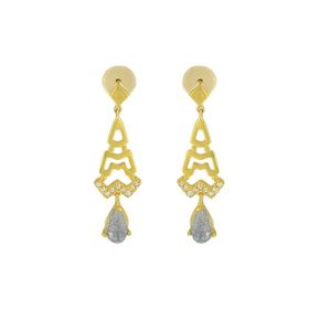 Tuğrul Altın T016131 Altın Küpe