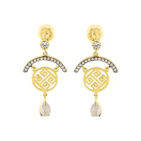 Tuğrul Altın T016145 Altın Küpe