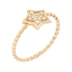 Tuğrul Altın T016227 Taşlı Altın Yüzük