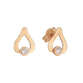Tuğrul Altın T016323 Altın Küpe