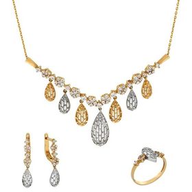 Tuğrul Altın T017147 Altın Üçlü Set