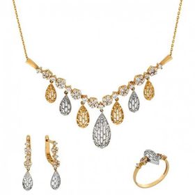 Tuğrul Altın T017147 Altın Üçlü Set