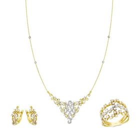 Tuğrul Altın T021291 Altın Üçlü Set