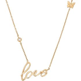 Tuğrul Altın T021922 Altın Love Kolye