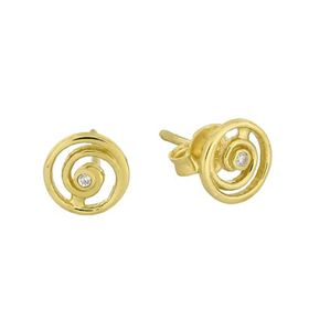Tuğrul Altın T023276 Altın Küpe
