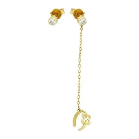 Tuğrul Altın T023630 Altın Küpe