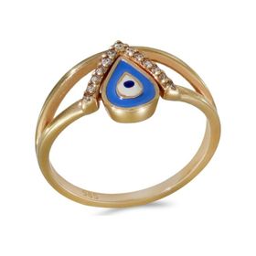 Tuğrul Altın T023975 Taşlı Altın Yüzük
