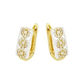Tuğrul Altın T024657 Altın Küpe