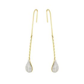 Tuğrul Altın T025824 Altın Sallantılı Küpe
