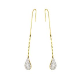 Tuğrul Altın T025824 Altın Sallantılı Küpe