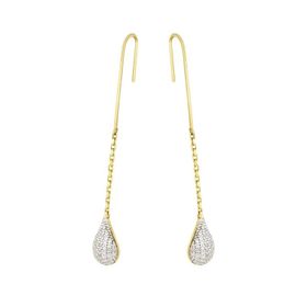 Tuğrul Altın T025824 Altın Sallantılı Küpe