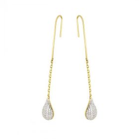Tuğrul Altın T025824 Altın Sallantılı Küpe