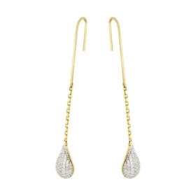 Tuğrul Altın T025824 Altın Sallantılı Küpe