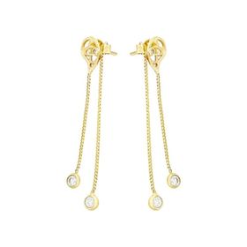 Tuğrul Altın T027777 Altın Küpe