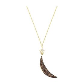 Tuğrul Altın T028383 Altın Ay Yıldız Kolye
