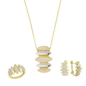 Tuğrul Altın T028530 Altın Üçlü Set