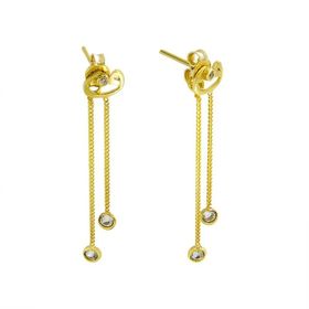 Tuğrul Altın T029172 Altın Küpe