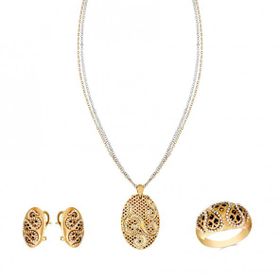 Tuğrul Altın T029449 Altın Üçlü Set