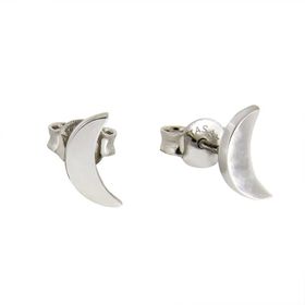 Tuğrul Altın T029882 Altın Ay Küpe