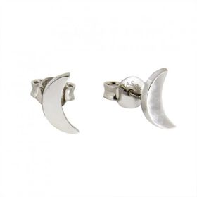 Tuğrul Altın T029882 Altın Ay Küpe