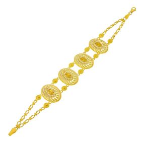 Tuğrul Altın T030987 Osmanlı Tuğralı Altın Bileklik