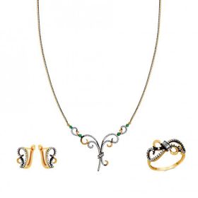 Tuğrul Altın T031206 Altın Üçlü Set