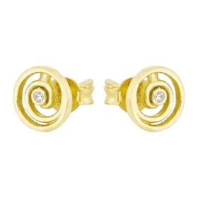 Tuğrul Altın T031578 Altın Küpe
