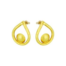 Tuğrul Altın T035770 Altın Dövme Küpe