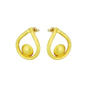 Tuğrul Altın T035770 Altın Dövme Küpe