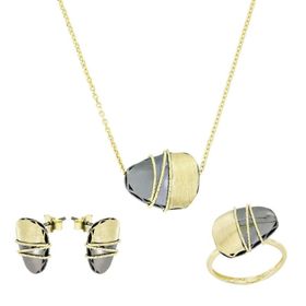 Tuğrul Altın T036986 Altın Üçlü Set