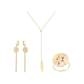 Tuğrul Altın T037010 Altın Üçlü Set